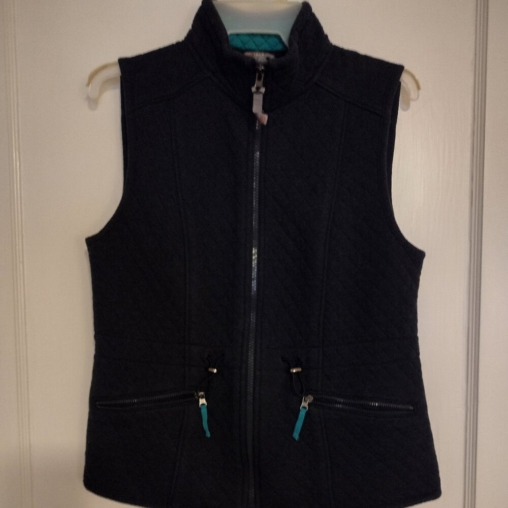 Talbot's Plated Women's Vest Sz M